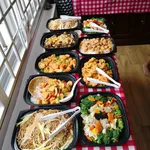 Braised Ee Fu Noodles With Conpoy and Shimeji