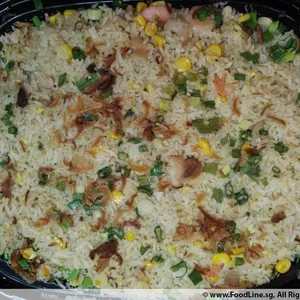 Shrimp and Chicken Fried Rice 鸡丁虾仁炒饭