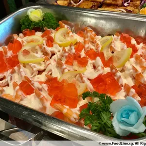 什果沙律虾球 (去壳) Salad Prawn w/ Cocktail (De-Shell)