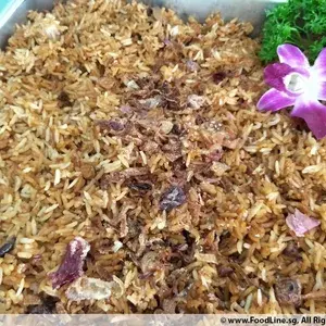 Steamed Rice with Dried Shrimp, Yam & Black Mushrooms