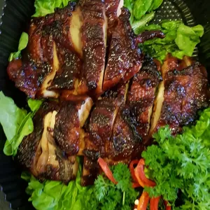 Char Grilled Chicken with Char Siu Sauce 叉烧酱鸣鸡