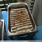 Steamed Mini Yam Cake with Sweet Sauce
