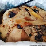 Double-Boiled Herbal Chicken with Mushrooms and Bamboo Fungus