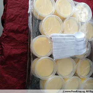 Homemade Mango Pudding