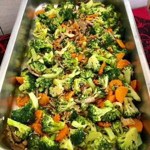 Sauteed Broccoli with Mushroom