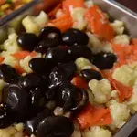 Garlic Cauliflower with Carrots