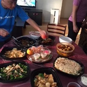 Honey Sea Coconut with Mixed Fruit 冷冻海底椰炸果