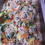 Broccoli with Enoki Mushroom *