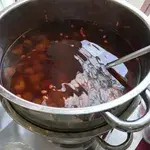 Hot Red Dates w Gingko Nuts Soup