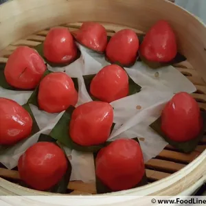 Round Tau Sar Ang Ku Kueh (Baby Girl)