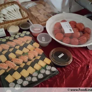 Japanese Sushi and Maki Platter (Served with Gari, Shoyu and Wasabi)