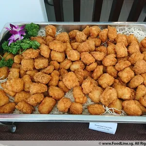 * Breadcrumb Fish Fillet with Tartar Dip
