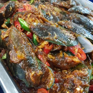Green Mussel in Chilli Gravy