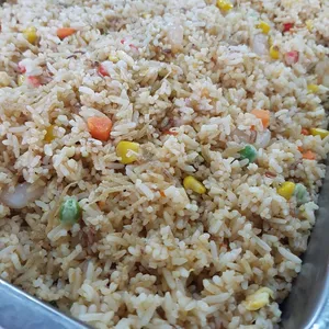 Fried Rice with Silver Fish