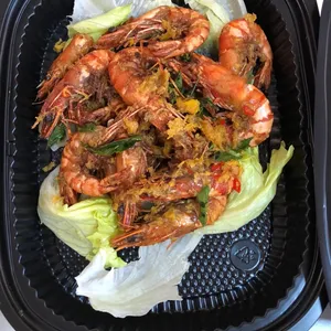 Prawn with Salted Egg 咸蛋虾