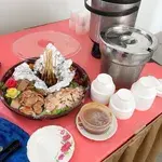 CNY Delicious Platter (Chicken Satay, Thai Style Sea Clams, Marinated Japanese