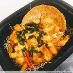 Salted Egg Yolk Prawn in Large Nest