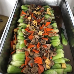 Xiao Bai Chye with Mushroom *
