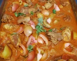 Curry Chicken with Tomatoes and Potatoes | Customer Photo | Fusion Spoon Catering Services