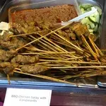 BBQ Chicken Satay with Condiments (Additional @ $0.70/cents per stick)