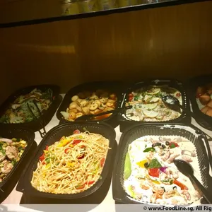 Linguine Aglio Olio (V) <i>with asparagus and tomato</i>