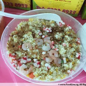 1x Fried Rice @$5 (size of Food : Large)