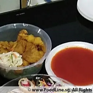 1x Fish Fillets with Sweet & Sour Sauce @$12