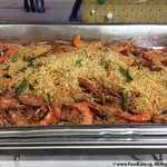 Oatmeal honey prawns 麦片大虾