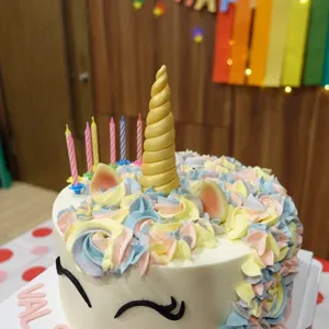 1x Unicorn Cake @$75 (Size: 8 Inches) (Classic Flavour: Milk Chocolate) (Premium Flavours (6 Inches): None) (Premium Flavours (8 Inches): None) (Add On: Add on Message)