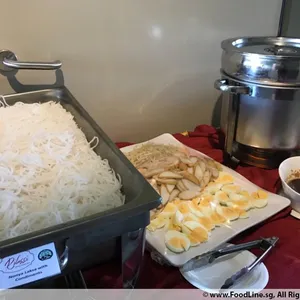 Nonya Laksa with Condiments