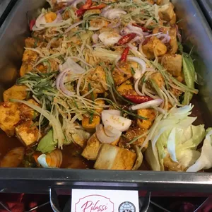 Thai Style Beancurd with Fresh Onions