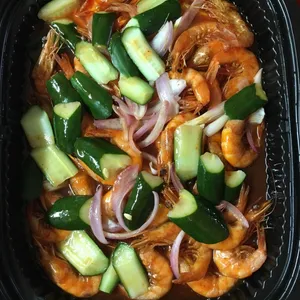 酸甜鲜虾 Sweet & Sour Prawns