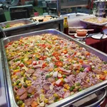 Singapore Style Fried Brown Rice