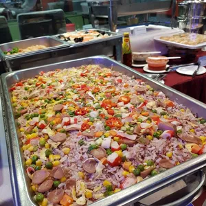 Singapore Style Fried Brown Rice