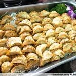 Vegetable Gyoza with Vinegar Dip