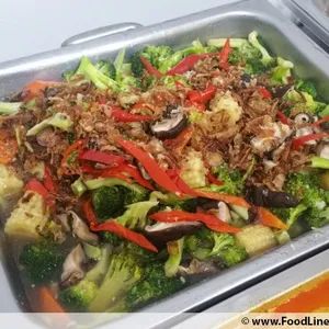 Brocolli with Mushrooms 香菇西兰花