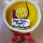 1x Mango Fantasy @$35.9 (Size : 7 Inch (7-10 pax)) (Big Candles : 1) (Small Candles : 1)