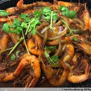 参巴鲜虾 Sambal Prawn
