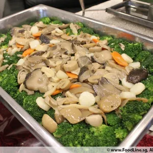 带子西兰花 Sauteed Broccoli w/ Scallop