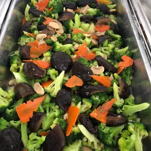 Broccoli w/ Mushroom • 双菇兰花(Chef's Recommended)