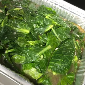 KAILAN WITH MINCED SALTED FISH OR OYSTER SAUCE