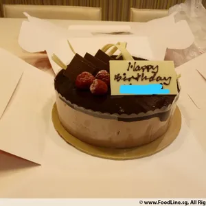 1x Choco Truffle @$32.9 (Size : 7 Inch (7-10 pax)) (Big Candles : 1) (Small Candles : 1)