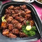 蜜汁排骨 Pork Ribs w/ Honey Sauce