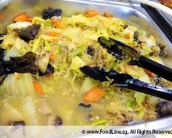 Braised Long Cabbage with Mushroom | Customer Photo | Liang Food Caterer