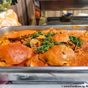 CRAB - Chilli Crab 辣椒螃蟹 ( +$10 per Pax , $10.70 w/GST )