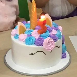 1x Option 2 - Unicorn Flora Cake @$88.8 (Weight: 1.5KG) (Cake Flavour & Filling: Rainbow Sponge / Fresh Cream) (Add On 3D Letters ($2/letter): No) (Add on Handwritten Message: No)