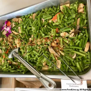 French Bean with Mushrooms