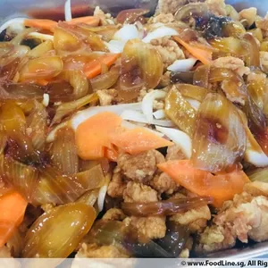 姜葱炒鸡 Chicken w/ Onion & Ginger
