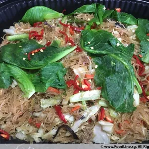 Vegetarian Fried Bee Hoon 素食干炒米粉