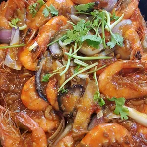 参巴鲜虾 Sambal Prawn